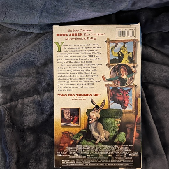 Shrek VHS tape - Picture 2 of 4